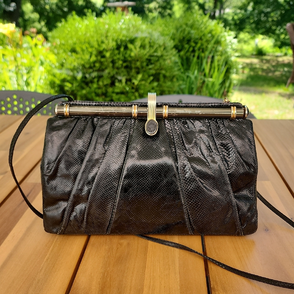 Vintage Judith Leiber Elegant Black Women's Bag